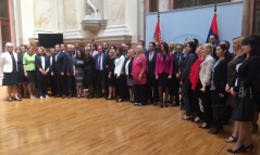 30 May 2017 The War Crimes Prosecutor, public prosecutors, deputy public prosecutors and judges elected take the oath of office at the National Assembly